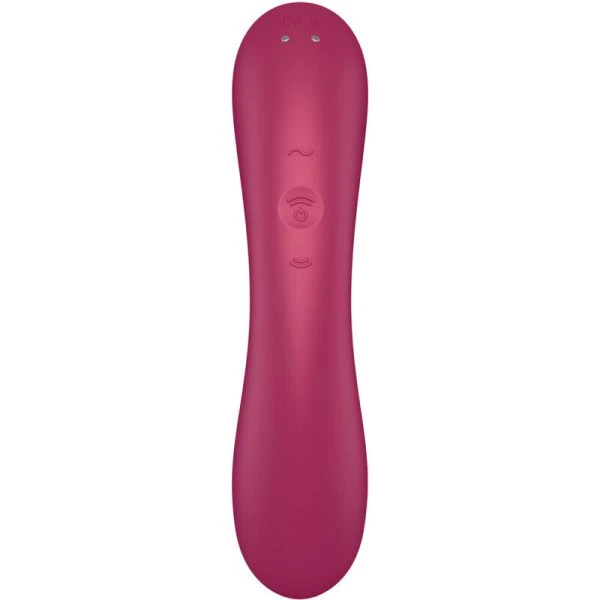Satisfyer Curvy Trinity 1 Opgelegvibrator met Luchtimpuls en G-Punt-Stimulatie