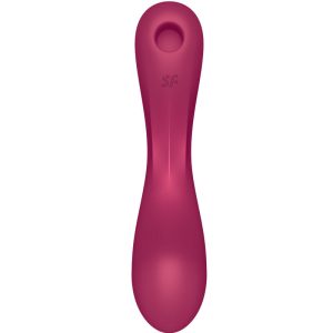 Satisfyer Curvy Trinity 1 Opgelegvibrator met Luchtimpuls en G-Punt-Stimulatie Satisfyer Curvy Trinity 1 Opgelegvibrator met Luchtimpuls en G-Punt-Stimulatie - Afbeelding 4