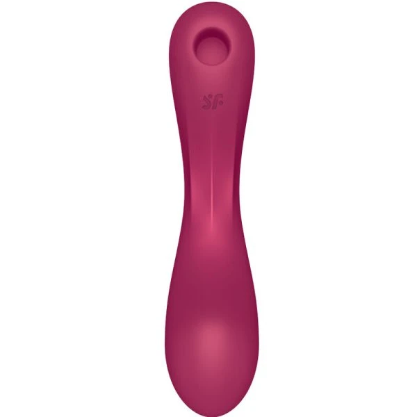 Satisfyer Curvy Trinity 1 Opgelegvibrator met Luchtimpuls en G-Punt-Stimulatie