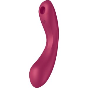 Satisfyer Curvy Trinity 1 Opgelegvibrator met Luchtimpuls en G-Punt-Stimulatie Satisfyer Curvy Trinity 1 Opgelegvibrator met Luchtimpuls en G-Punt-Stimulatie - Afbeelding 3