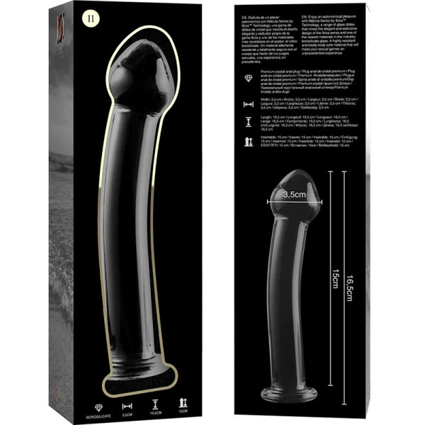 Nebula Series by Ibiza Borosilikatglas-Dildo Modell 11