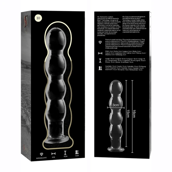 Nebula Series by Ibiza Borosilicaatglas Dildo Model 10