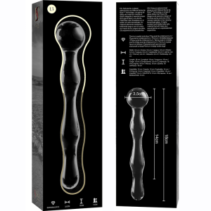 Nebula Series by Ibiza Borosilicate Glass Dildo Model 13 Nebula Series by Ibiza Borosilicate Glass Dildo Model 13 - Image 6