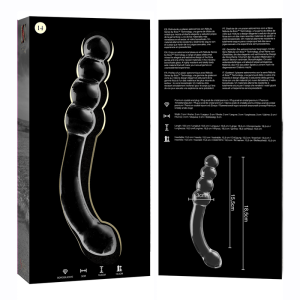 Nebula Series by Ibiza Borosilicate Glass Dildo Model 14 Nebula Series by Ibiza Borosilicate Glass Dildo Model 14 - Image 6