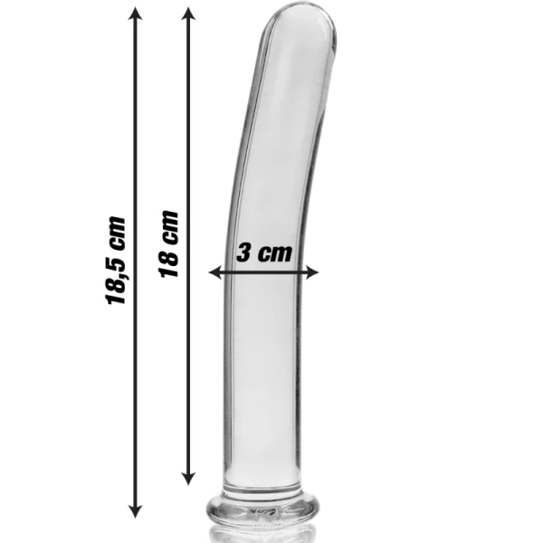 Nebula Series by Ibiza Borosilicate Glass Dildo Model 17