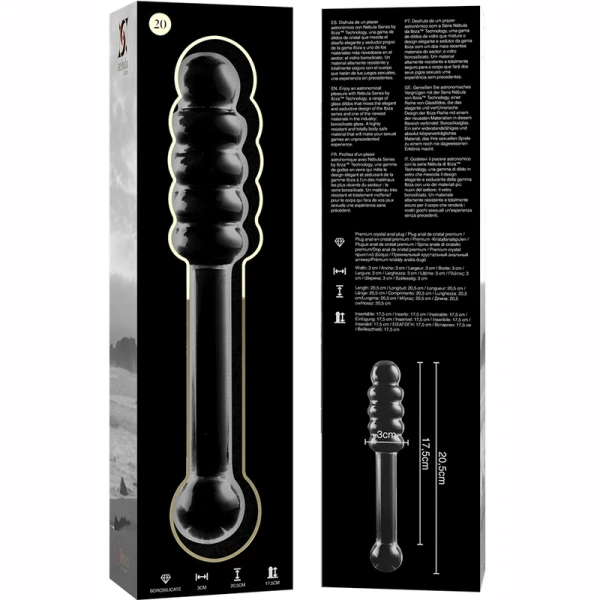 Nebula Series by Ibiza Borosilikatglas-Dildo Modell 20