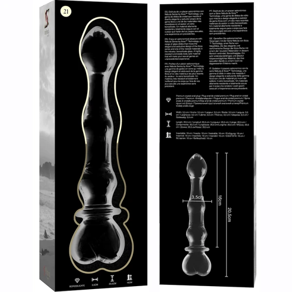 Nebula Series by Ibiza Dildo made of borosilicate glass