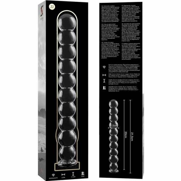 Nebula Series by Ibiza Dildo made of borosilicate glass