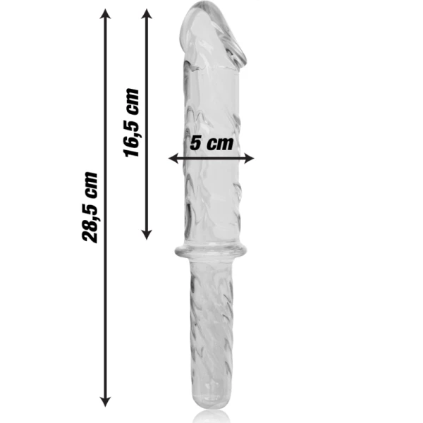 Nebula Series by Ibiza Borosilicate Glass Dildo Model 24