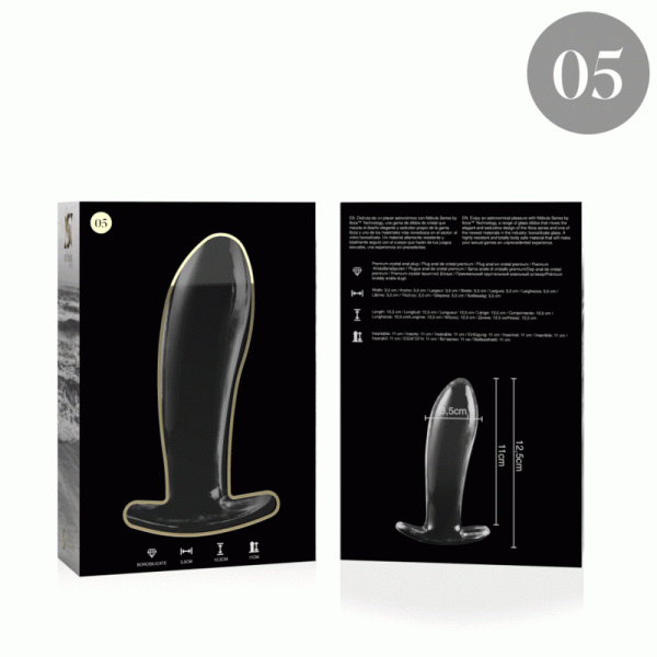 Nebula Series by Ibiza Analplug aus Borosilikatglas