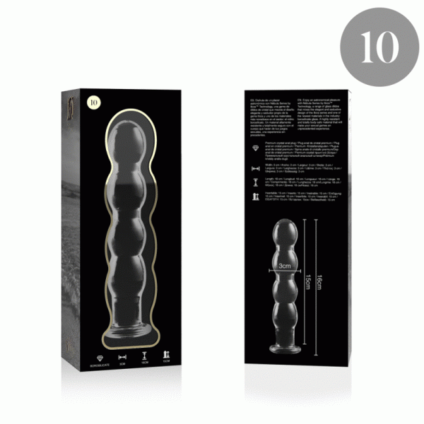Nebula Series by Ibiza Borosilicaatglas Dildo Model 10