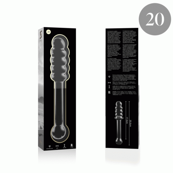 Nebula Series by Ibiza Borosilikatglas-Dildo Modell 20