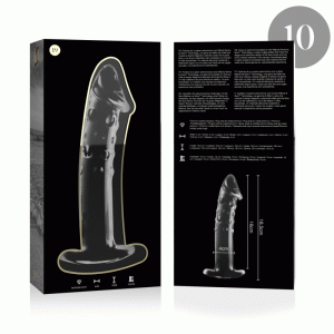 Nebula Series by Ibiza Borosilicate Glass Dildo Model 19 Nebula Series by Ibiza Borosilicate Glass Dildo Model 19 - Image 4