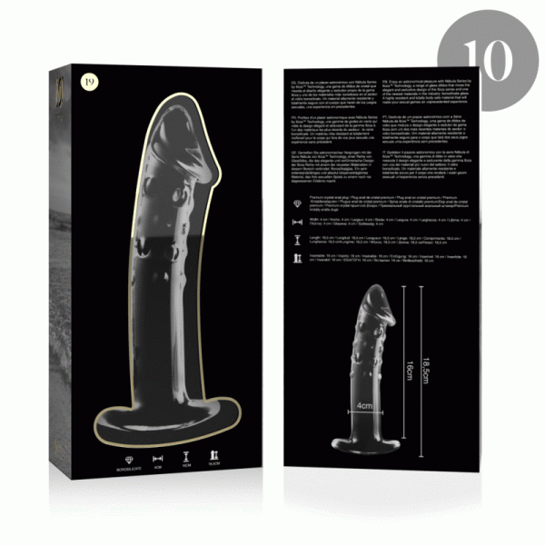 Nebula Series by Ibiza Borosilicate Glass Dildo Model 19