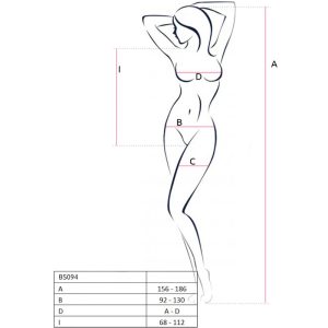 Passion Bodystocking van mesh met kant en drukmotief Passion Bodystocking van mesh met kant en drukmotief - Afbeelding 7