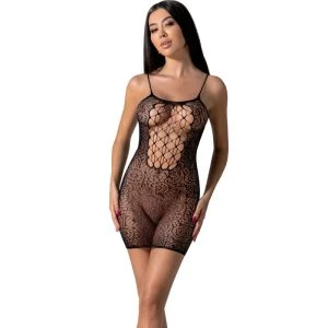 Passion Bodystocking Minikleid aus Mesh mit Spitze