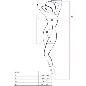 Passion Bodystocking mit Spitze und Mesh, Einheitsgröße Passion Bodystocking mit Spitze und Mesh, Einheitsgröße – Bild 7