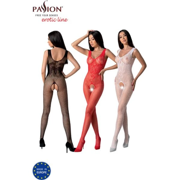 Passion Bodystocking met opwindende print, one size