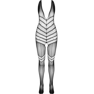 Passion Bodystocking BS100 met opwindende print in zwart, rood of wit Passion Bodystocking BS100 met opwindende print in zwart, rood of wit - Afbeelding 5
