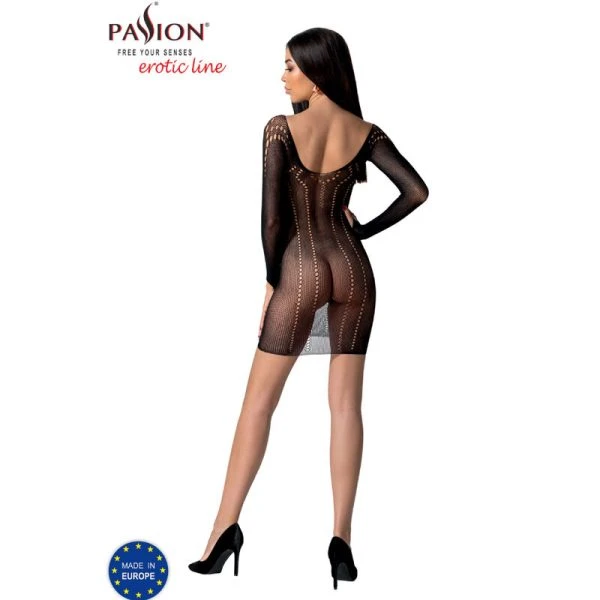 Passion Bodystocking met kant en mesh in drie kleuren