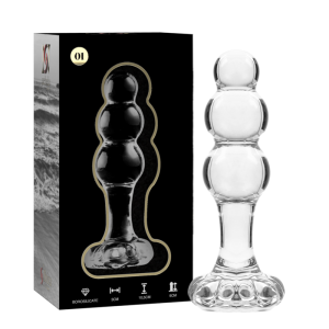 Nebula Series by Ibiza Analplug aus Borosilikatglas Nebula Series by Ibiza Analplug aus Borosilikatglas – Bild 1