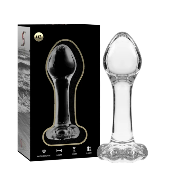 Nebula Series by Ibiza Analplug aus Borosilikatglas