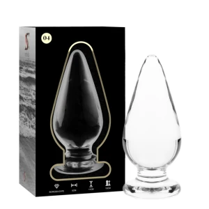 Nebula Series by Ibiza Borosilicate Glass Anal Plug Model 4