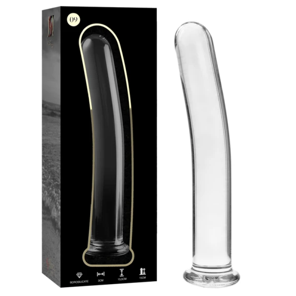 Nebula Series by Ibiza Glas-Anale plug met brede basis