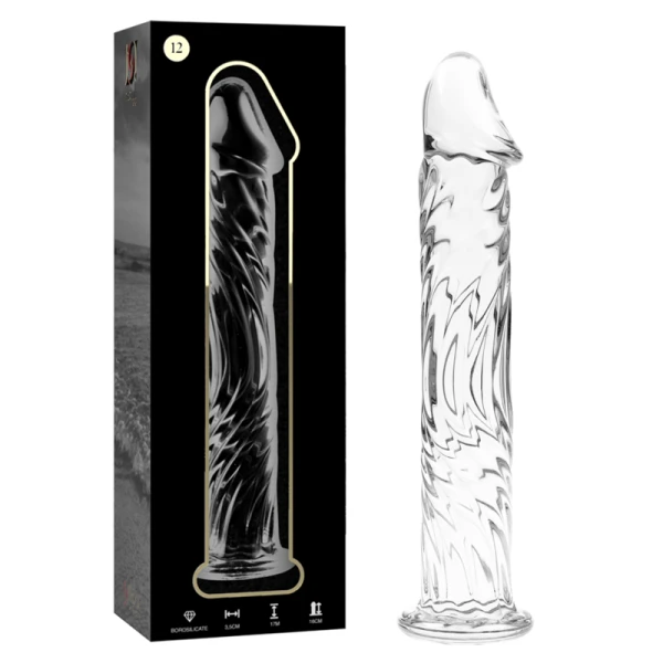 img_157156_9ba5f81eed73ac29012877635b112d43_1.png Nebula Series by Ibiza Glas-Dildo mit Analplug-Design