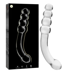 Nebula Series by Ibiza Borosilicate Glass Dildo Model 14
