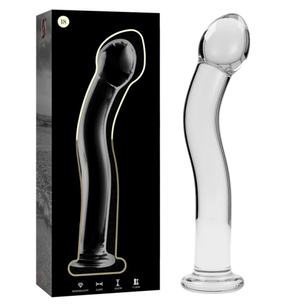 Nebula Series by Ibiza Borosilicate Glass Dildo Model 18