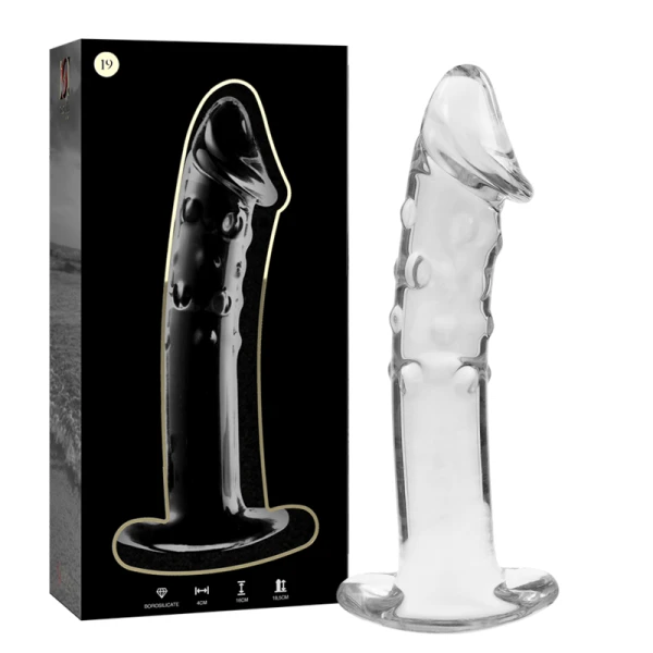 Nebula Series by Ibiza Borosilicate Glass Dildo Model 19