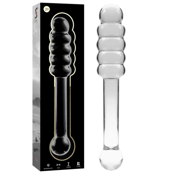Nebula Series by Ibiza Borosilikatglas-Dildo Modell 20
