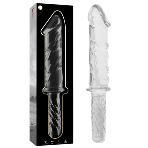 Nebula Series by Ibiza Borosilicate Glass Dildo Model 24 Nebula Series by Ibiza Borosilicate Glass Dildo Model 24 - Image 1