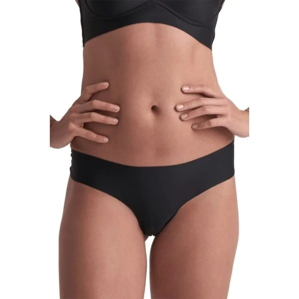 Bye Bra Tanga Invisible in 2-pack beige en zwart Bye Bra Tanga Invisible in 2-pack beige en zwart