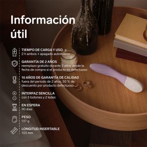 Lelo Mona Twist App-gestuurde G-punt vibrator Lavendel Lelo Mona Twist App-gestuurde G-punt vibrator Lavendel - Afbeelding 8