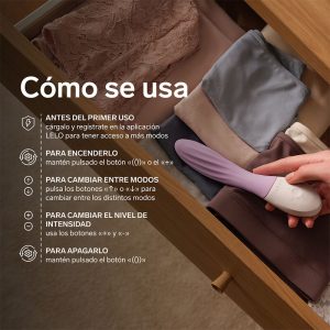 Lelo Mona Twist App-gestuurde G-punt vibrator Lavendel Lelo Mona Twist App-gestuurde G-punt vibrator Lavendel - Afbeelding 7