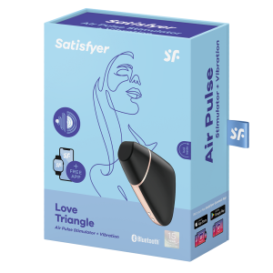 Satisfyer Love Triangle Stimulator & Vibrator met app-bediening Satisfyer Love Triangle Stimulator & Vibrator met app-bediening - Afbeelding 4