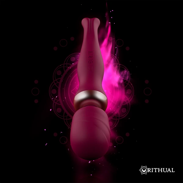 Rithual Akasha Wand 2.0 Opgelegde Vibrator van medisch siliconen Rithual Akasha Wand 2.0 Opgelegde Vibrator van medisch siliconen