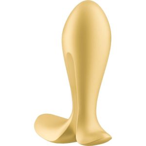 Satisfyer Intensity Plug Gold – Anaalplug met app-bediening en diepe vibratie Satisfyer Intensity Plug Gold – Anaalplug met app-bediening en diepe vibratie - Afbeelding 1