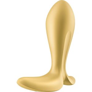 Satisfyer Intensity Plug Gold – Anaalplug met app-bediening en diepe vibratie Satisfyer Intensity Plug Gold – Anaalplug met app-bediening en diepe vibratie - Afbeelding 4