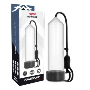 Pump Addicted Penispomp RX5 met vacuümsysteem voor erectiebehandeling