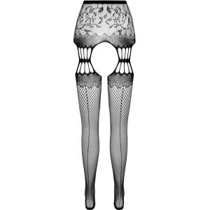 Passion Opening Stockings with Print, Polyamide-Elastane Blend Passion Opening Stockings with Print, Polyamide-Elastane Blend - Image 6