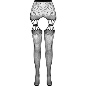 Passion Opening Stockings with Print, Polyamide-Elastane Blend Passion Opening Stockings with Print, Polyamide-Elastane Blend - Image 5