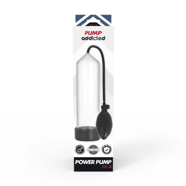 Pump Addicted Penispumpe RX3 Vakuumgerät zur Penisvergrößerung