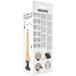 Basecock Realistische Vibrator met Afstandsbediening en Zuignap Basecock Realistische Vibrator met Afstandsbediening en Zuignap - Afbeelding 5