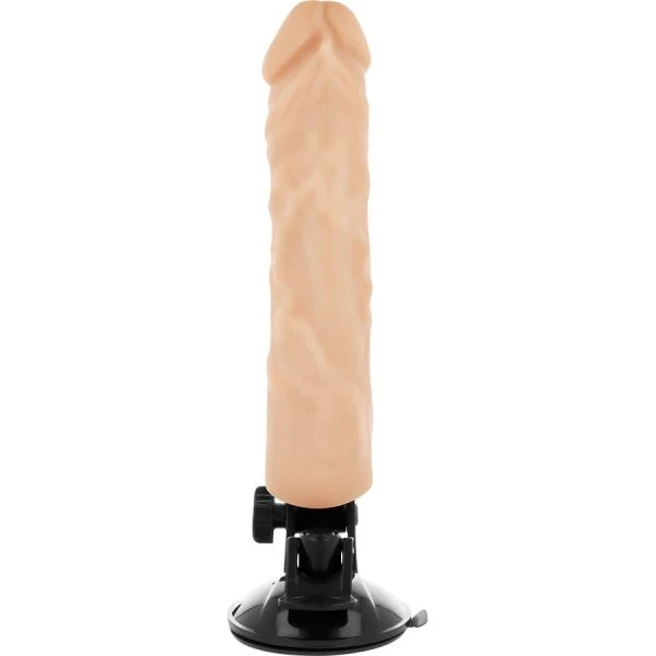 Basecock Realistische Vibrator met Afstandsbediening en Zuignap