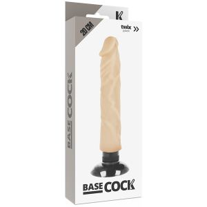 Basecock Realistische Vibrator 2-in-1 met Zuignap Basecock Realistische Vibrator 2-in-1 met Zuignap - Afbeelding 5