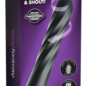Anal Fantasy Elite Analvibrator met roterende spiralen, zwart Anal Fantasy Elite Analvibrator met roterende spiralen, zwart - Afbeelding 1