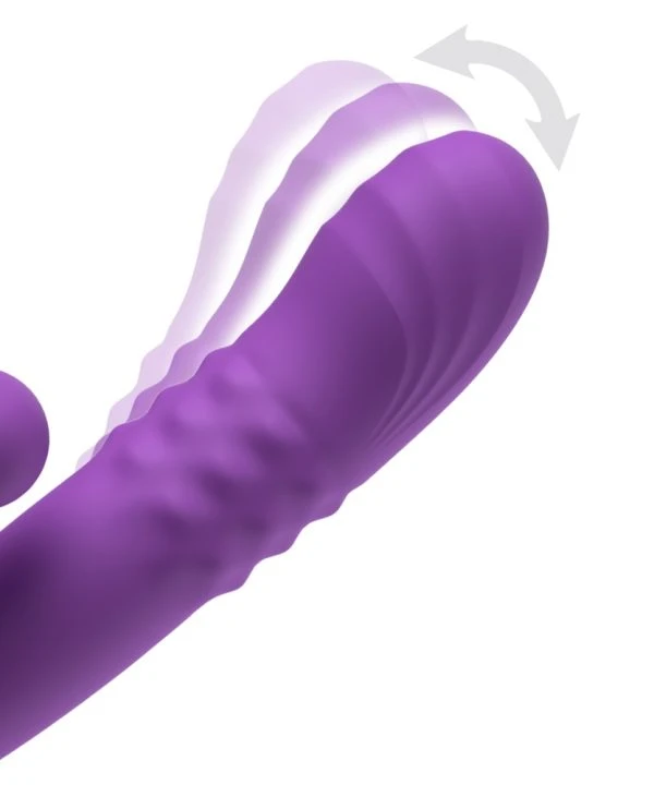 Fantasy For Her Harmoni Pro Rabbitvibrator met clitorisstimulator, paars